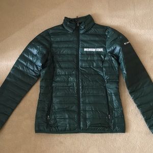 MICHIGAN STATE puffer jacket